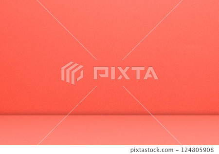 Pink Background Studio Pastel Gradient Backdorp Wall Floor Gradation Color Spring Abstract Red Soft Template Vintage Loft Minimal Cement Platform Mockup Stage Scene 3d Bg Fantasy Tone Valentine. 124805908