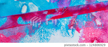 Abstract watercolor paint paper background texture Abstract watercolor paint paper background texture 124806929
