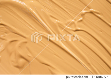 liquid foundation makeup cream texture background 124806976