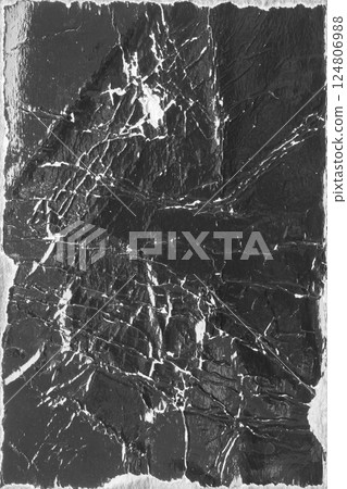 Empty old vintage black scratch torn poster overlay texture background Empty old vintage black scratch torn poster overlay texture background 124806988