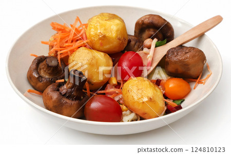 Button mushroom served 124810123