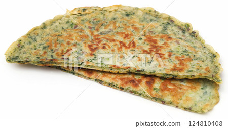 Naan bread made of rosemary Naan bread made of rosemary 124810408