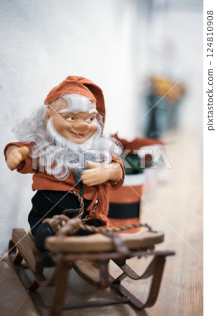 Christmas character in a market of Denmark Christmas character in a market of Denmark 124810908