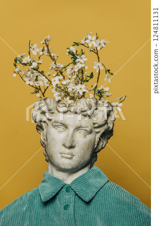 Spring Metaphor with Classical Statue Spring Metaphor with Classical Statue 124811131