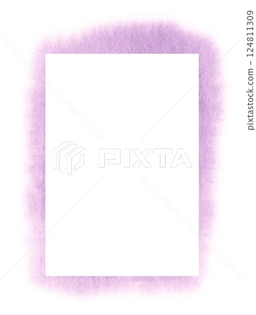 Pink square blur frame 124811309