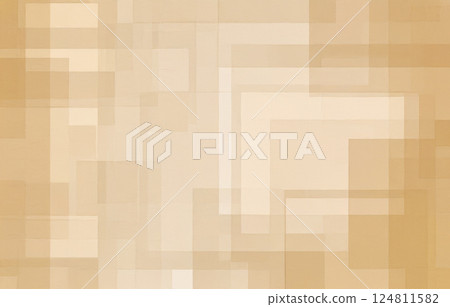 Background for business documents: A beautiful abstract, high-class, stylish background of straight lines and squares with overlapping beige and brown 124811582