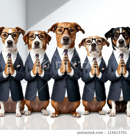 狗狗做出「請」的姿勢 狗狗做出「請」的姿勢 124813791