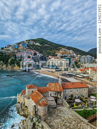 Sea Views from the Old Town of Budva: A Glimpse into History and Beauty Sea Views from the Old Town of Budva: A Glimpse into History and Beauty 124813951