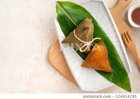 Zhangzi rice dumpling duanwu Taiwan Chimaki Dango Festival Zhangzi rice dumpling duanwu Taiwan Chimaki Dango Festival 124814293