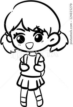 Girl Student Girl Student 124815279