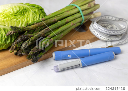 Ozempic Insulin injection pen for diabetics and weight loss. Ozempic Insulin injection pen for diabetics and weight loss. 124815418