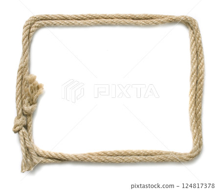 Rope frame Rope frame 124817378