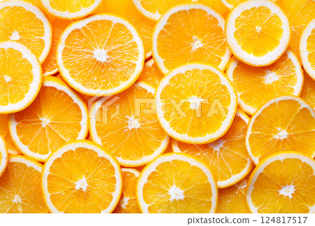 Orange fruit pattern Orange fruit pattern 124817517