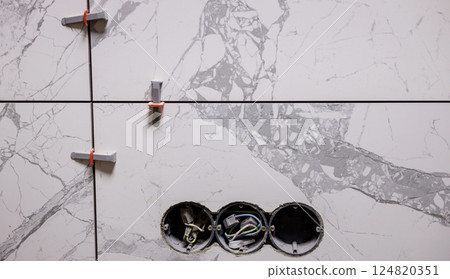 new tile close up 124820351