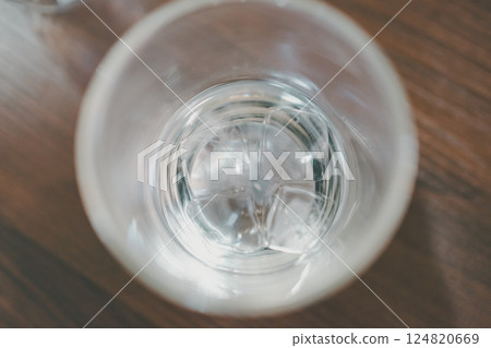 水 玻璃杯 玻璃 124820669