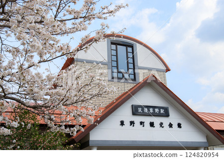 九大本線/築後草野站（JR 九州）櫻花盛開 124820954