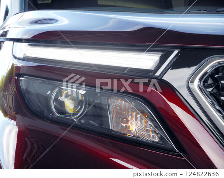 Two-stage headlamp for small passenger cars Two-stage headlamp for small passenger cars 124822636