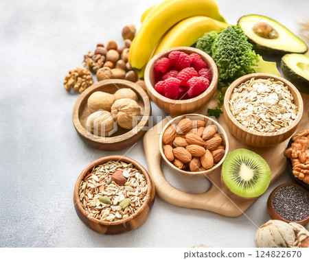 Healthy snacks image material 124822670