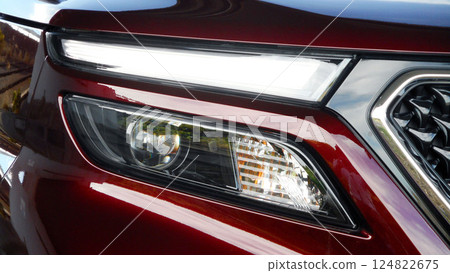 Two-stage headlamp for small passenger cars Two-stage headlamp for small passenger cars 124822675