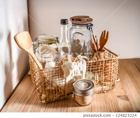 Zero Waste Life: Image material for a lifestyle that doesn't produce waste Zero Waste Life: Image material for a lifestyle that doesn't produce waste 124823224