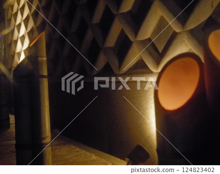 Bamboo light Bamboo light 124823402