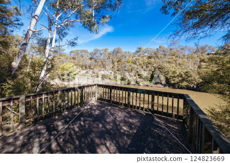 Jumping Creek Reserve in Warrandyte Melbourne Australia 124823669