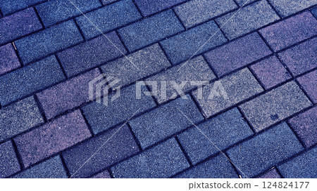 鵝卵石磚塊 124824177