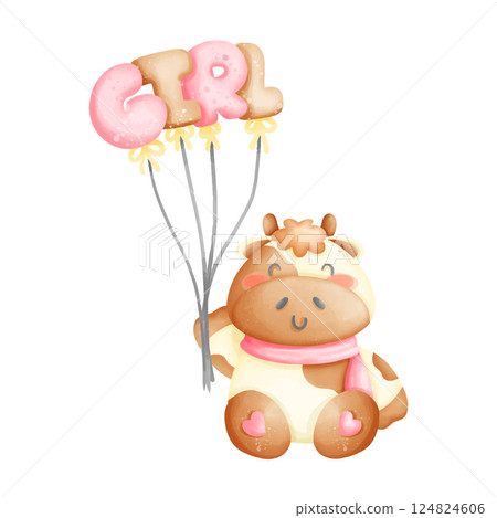 set of cute cartoon animals 124824606