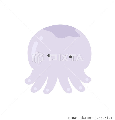 水母插圖 124825193