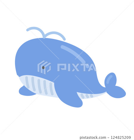 鯨魚插圖 鯨魚插圖 124825209