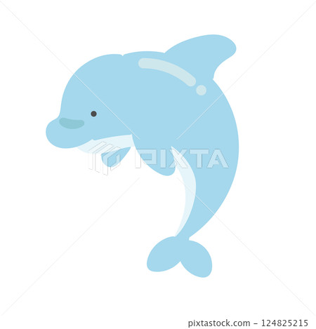 Dolphin Illustration Dolphin Illustration 124825215