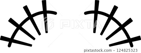 Laughter, comic symbol, lively Laughter, comic symbol, lively 124825323