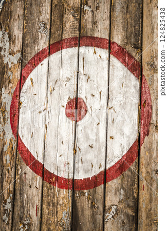 Target for archery. Target for archery. 124825438