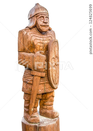 The figure of ancient warrior The figure of ancient warrior 124825699