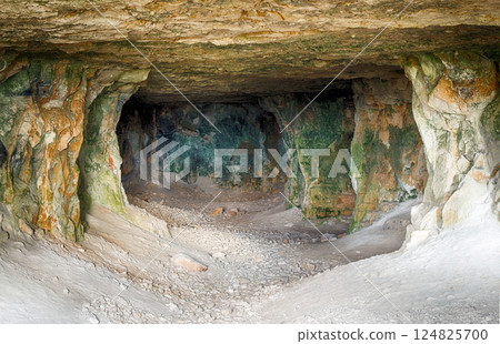 Abandoned limestone adit 124825700