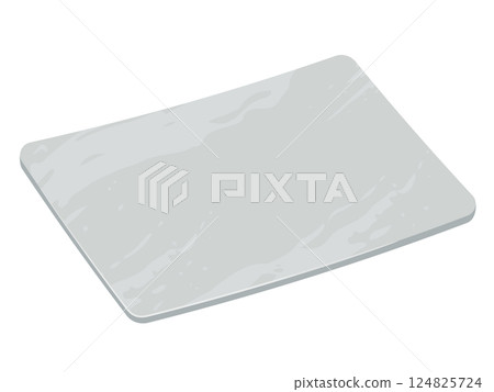 日式方形灰盤插圖 124825724