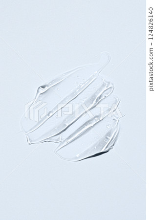 A sample of a moisturizing cosmetic cream or body gel. A sample of a moisturizing cosmetic cream or body gel. 124826140