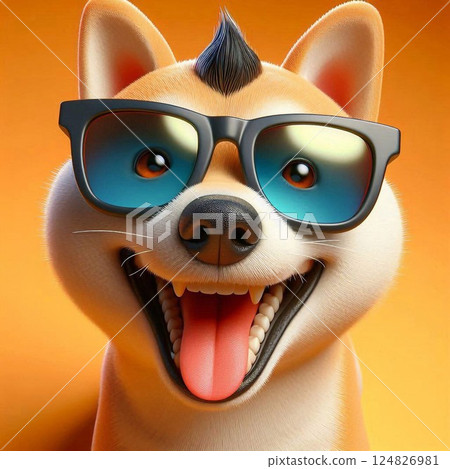 Crazy Shiba Inu 124826981