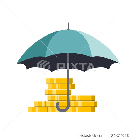 icon, insurance, vector 124827068