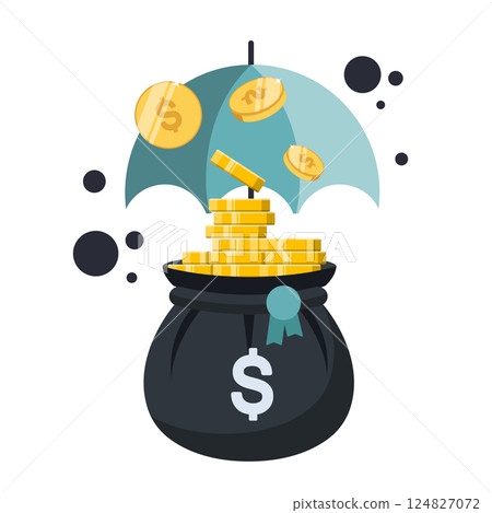 icon, insurance, vector 124827072