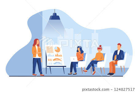 business, vector, people 124827517