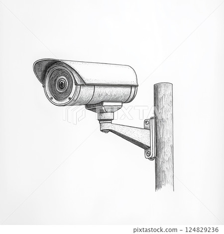 Security camera monitor surveillance technology with urban safety system and device 124829236