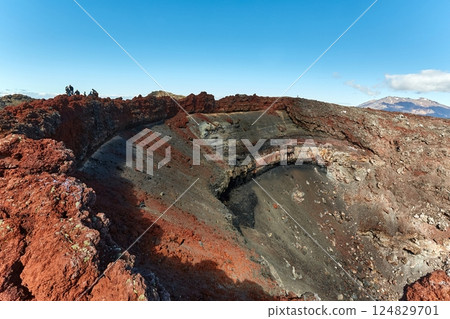 Tongariro National Park amazing landscape scenery 124829701