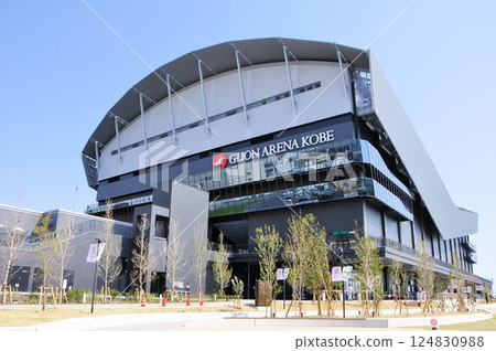 kobe, arena, clear 124830988