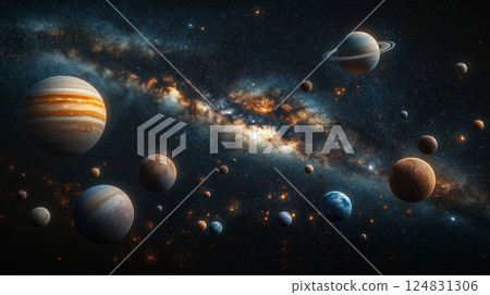 行星和宇宙 124831306