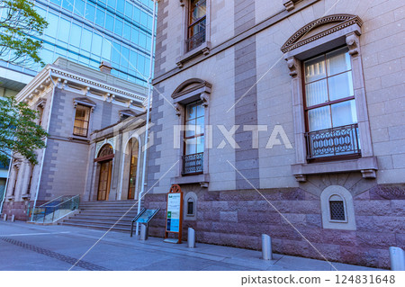 Former Shinbashi Station at Shiodome Shiosite, Minato Ward, Tokyo 124831648