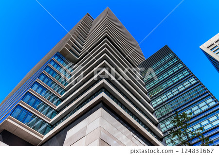 東京港區西新橋城市景觀日比谷堡塔 124831667