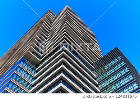 Tokyo Minato Ward Nishi-Shinbashi cityscape Hibiya Fort Tower Tokyo Minato Ward Nishi-Shinbashi cityscape Hibiya Fort Tower 124831670