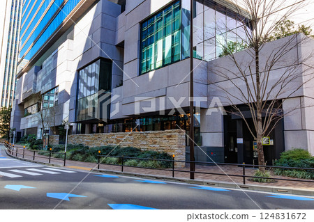 東京港區西新橋城市景觀日比谷堡塔 東京港區西新橋城市景觀日比谷堡塔 124831672