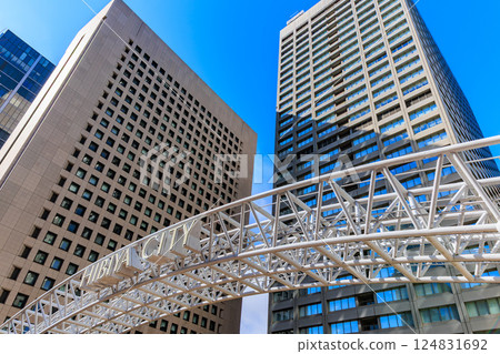 東京都千代田區內幸町的日比谷市 東京都千代田區內幸町的日比谷市 124831692